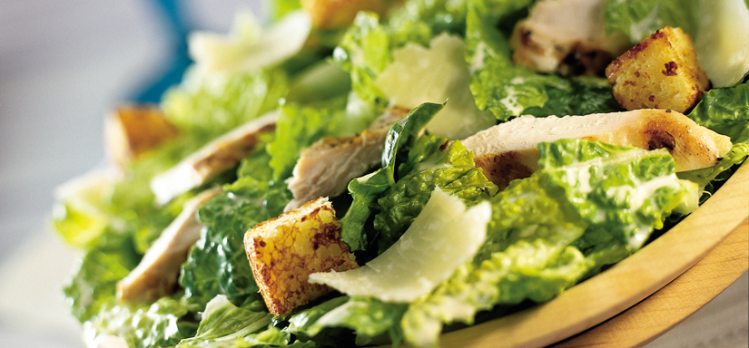 Chicken Caesar salad